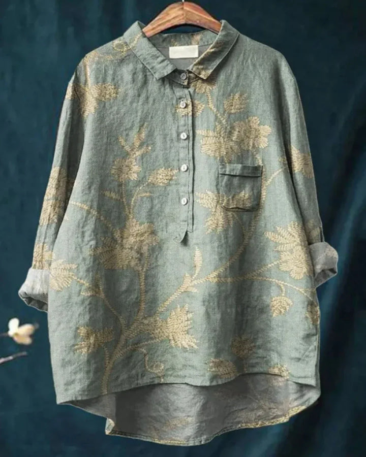 Hannah | Vintage Oversized Button Down Shirt