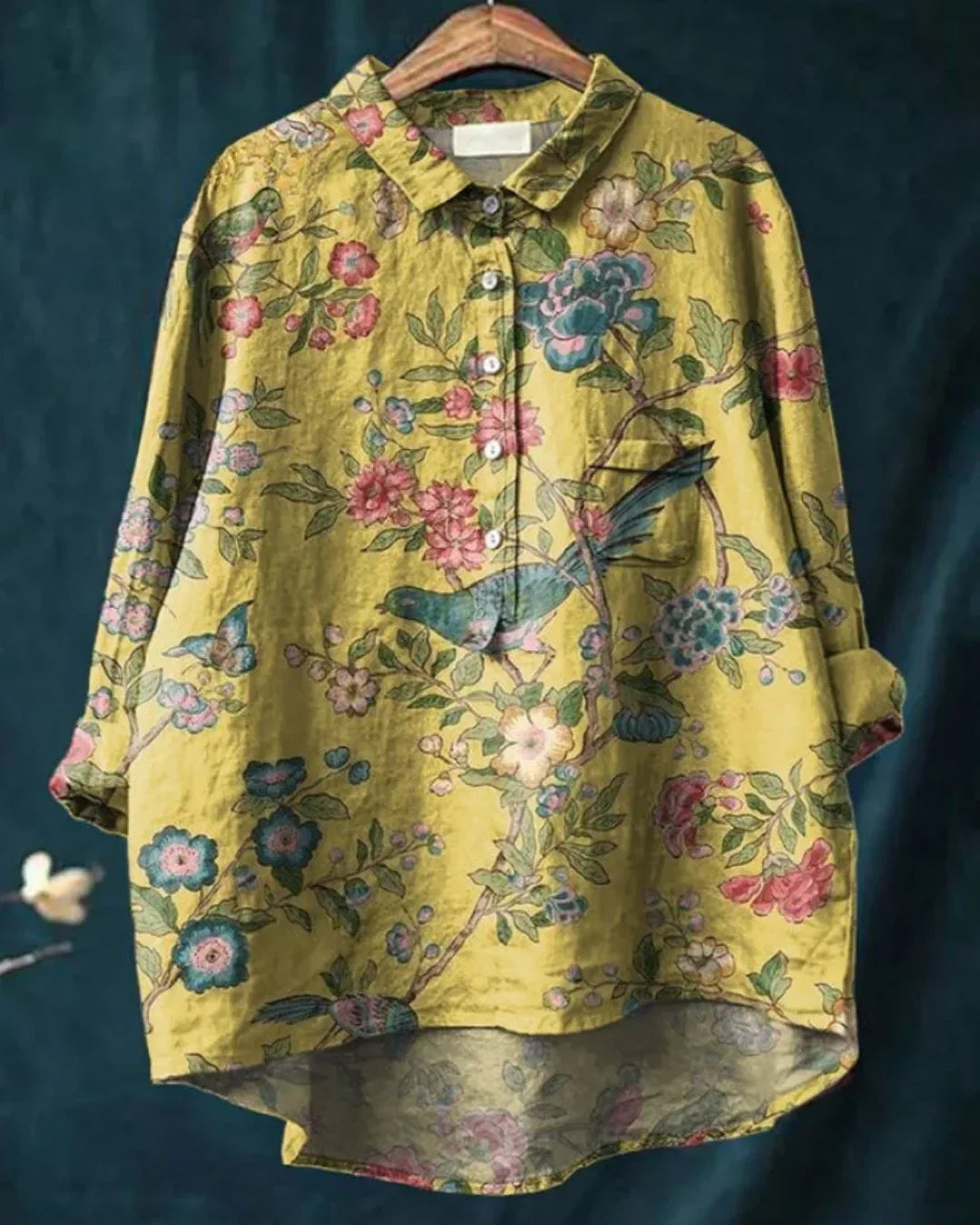 Hannah | Vintage Oversized Button Down Shirt