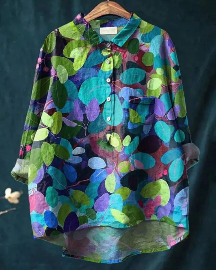 Hannah | Vintage Oversized Button Down Shirt