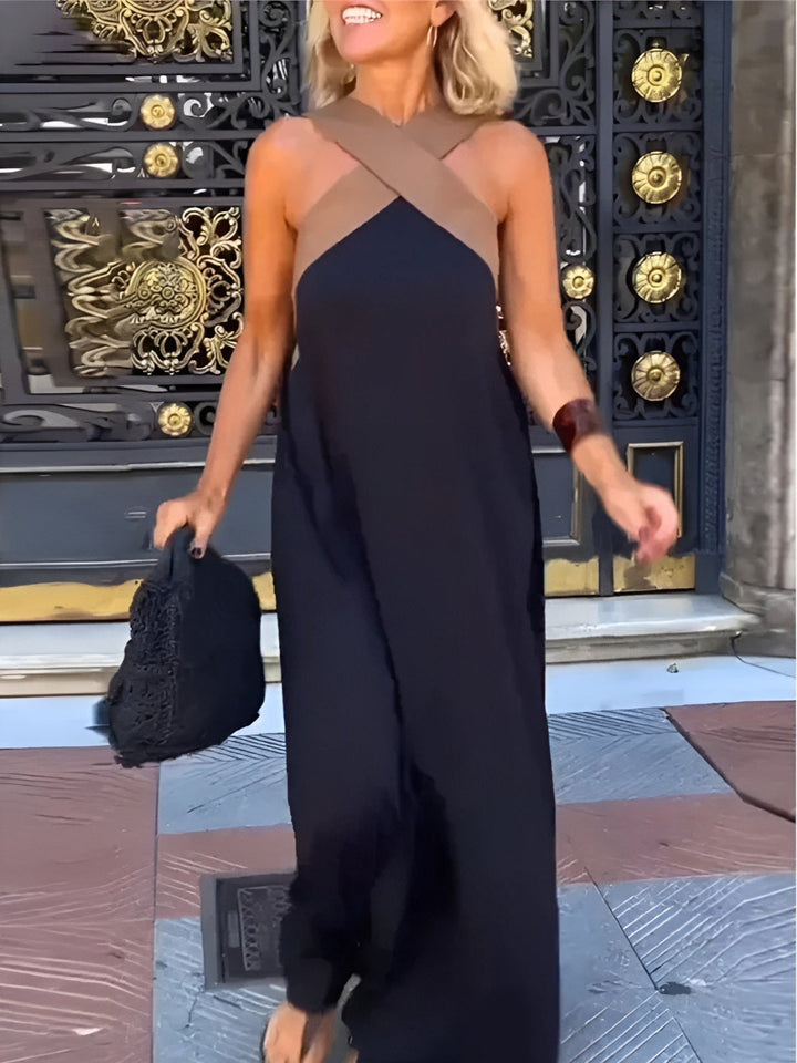 Aimee | Crossed Maxi Dress