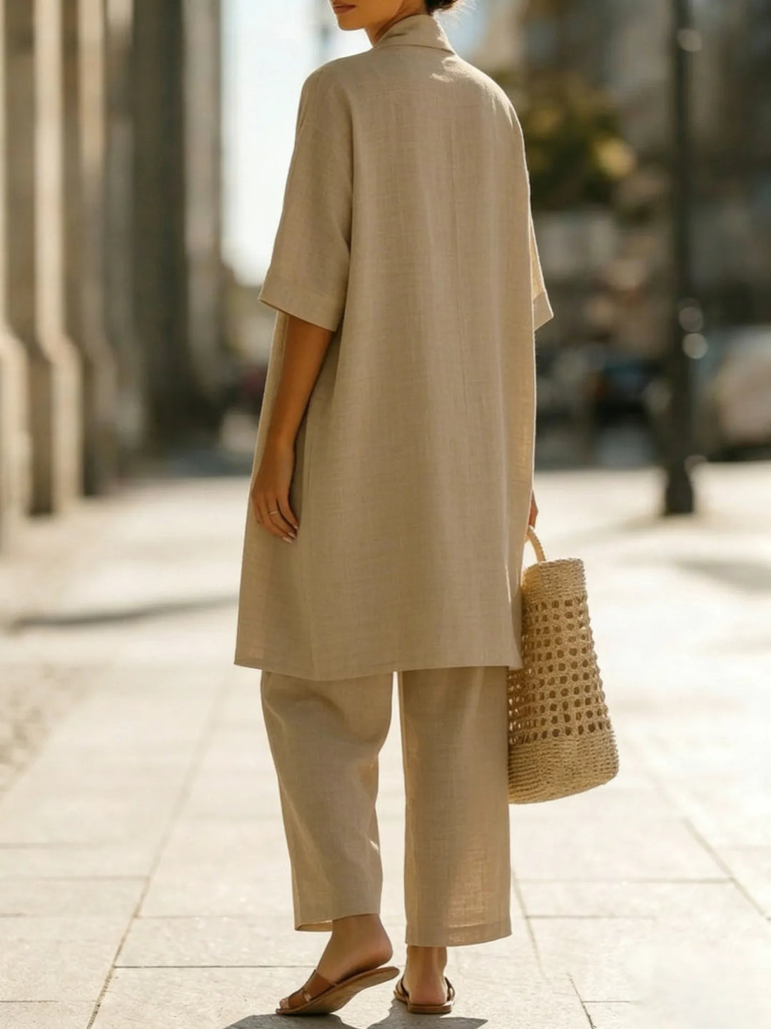 Lightweight Breathable Minimalist and Elegant 3-Piece Set