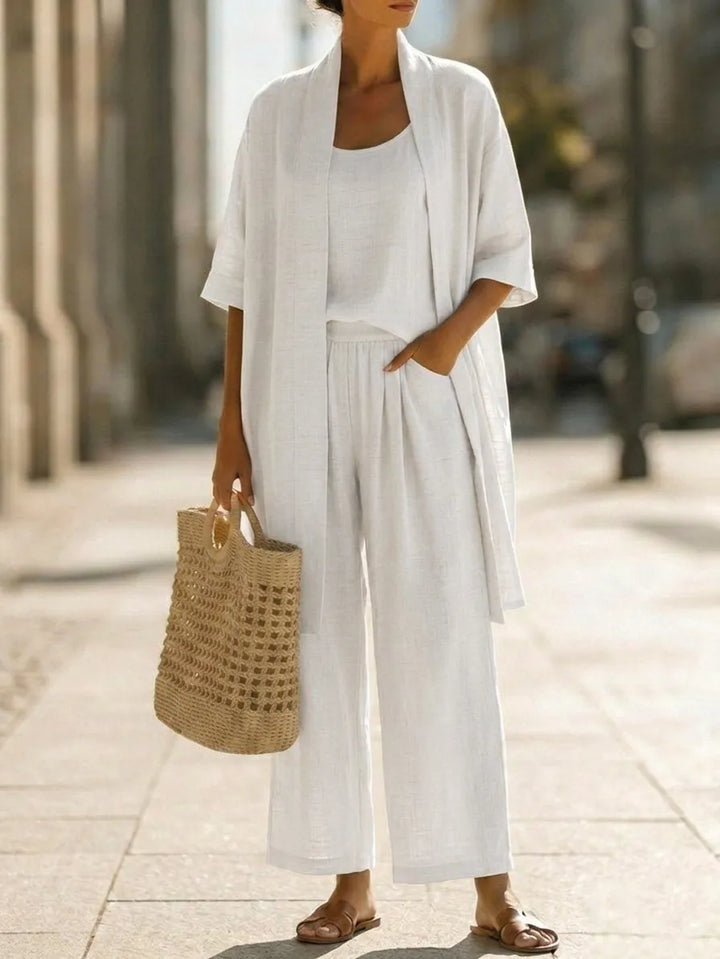 Lightweight Breathable Minimalist and Elegant 3-Piece Set