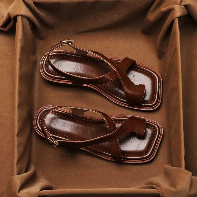 Sienna | Ankle Strap Block Heel Sandals