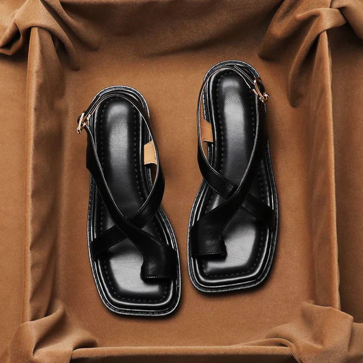 Sienna | Ankle Strap Block Heel Sandals
