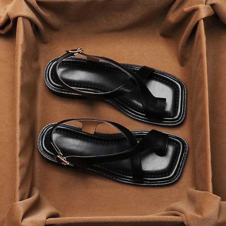 Sienna | Ankle Strap Block Heel Sandals