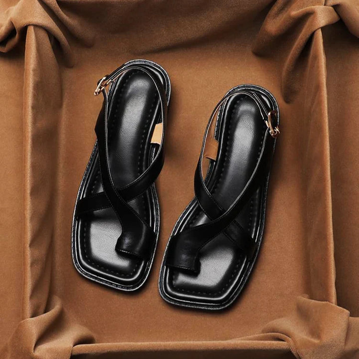 Sienna | Ankle Strap Block Heel Sandals
