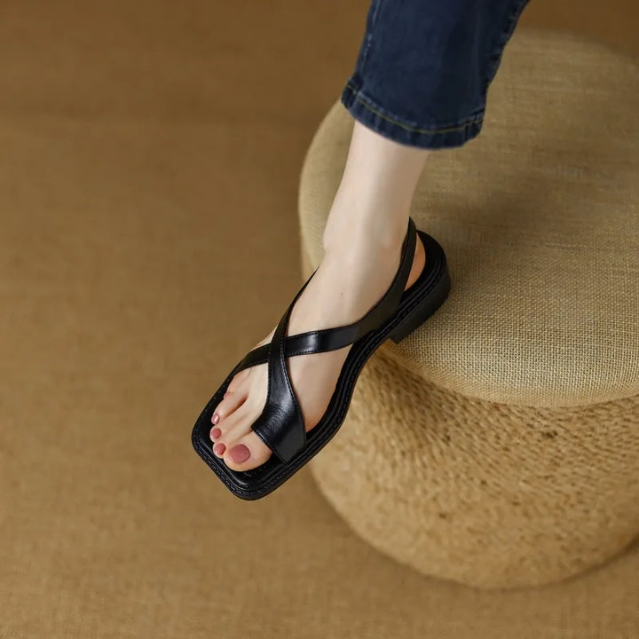 Sienna | Ankle Strap Block Heel Sandals