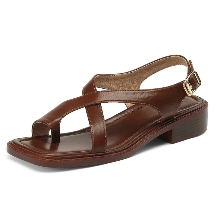 Sienna | Ankle Strap Block Heel Sandals