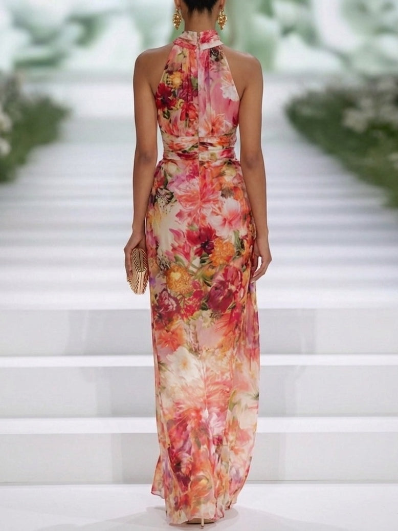 Brianah  | Floral Wedding Guest Dress